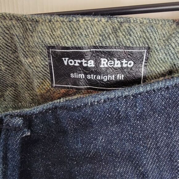 Volcom Vorta Rehto slim straight dark wash denim jeans sz 30 - Picture 4 of 9